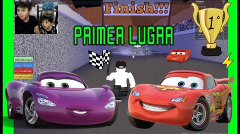 Jugando Cars En Roblox Ganamos Y Llegamos A La Final Youtube