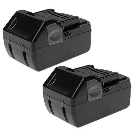 EXTENSILO 2x Batteries Compatible Avec Hitachi Hikoki RB 18DSL UB