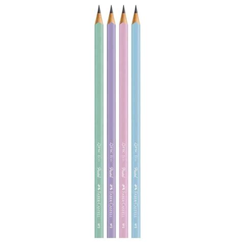 Lapis De Escrever Tons Pastel E Cores Da Faber Castell Para Uso