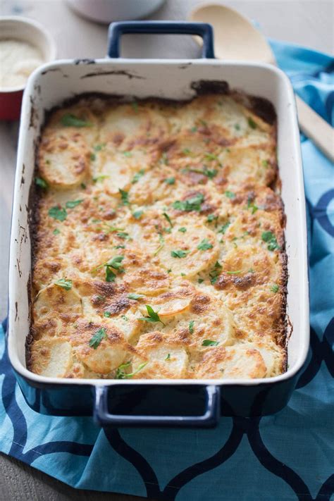 Easy Scalloped Potatoes With Boursin Cheese