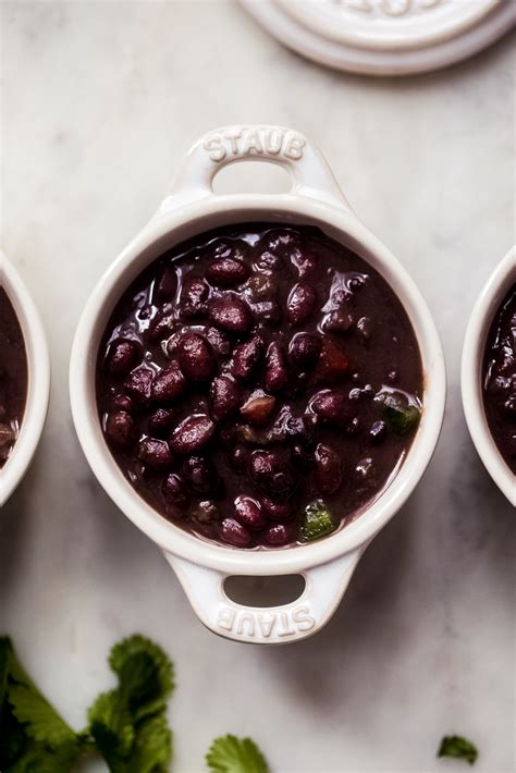 Cuban Black Bean Soup Recipe Stovetop Instant Pot Little Spice Jar