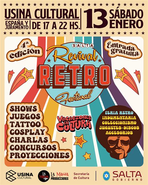 Llega A La Usina Cultural La Edici N Del Revival Retro Festival