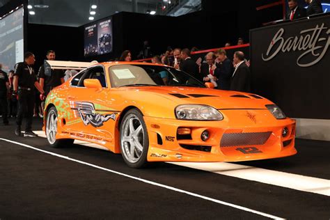 Mobil Toyota Supra Paul Walker Di Fast Furious Cetak Rekor Lelang Rp