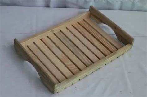 Pinwood Wooden Pinewood Serving Tray Shape Rectangle Size X X Cm