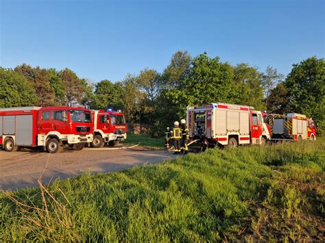 Waldbrandübung in Wohnste Freiwillige Feuerwehr Tiste