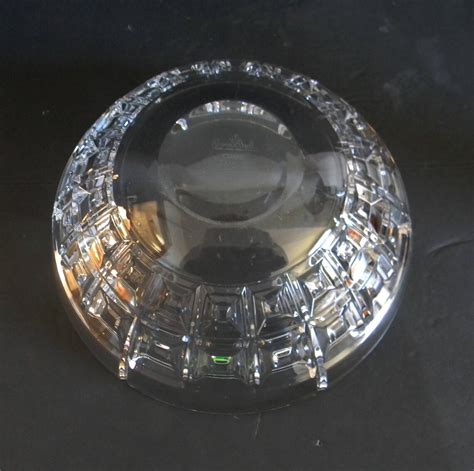 Rosenthal Crystal Bowl In Domus Pattern Germany Etsy Canada