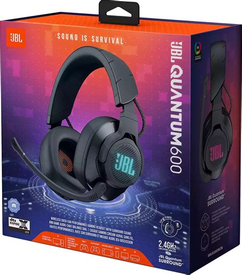 Наушники JBL Quantum 600 Black (JBLQUANTUM600BLK) купить | ELMIR - цена ...