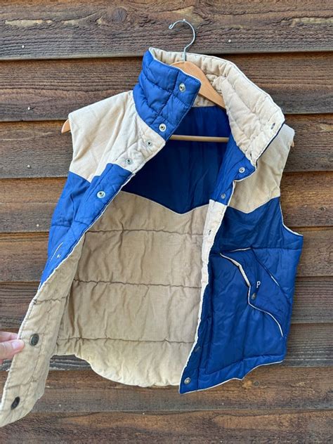 Vintage Puffer Vest 80s Vintage Clothing Mens Oute Gem