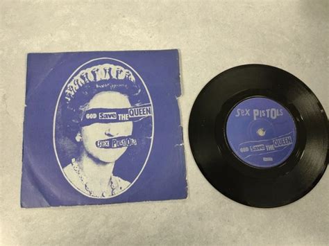 SEX PISTOLS GOD Save The Queen VIRGIN ORIGINAL UK A B PRESSING VS EUR