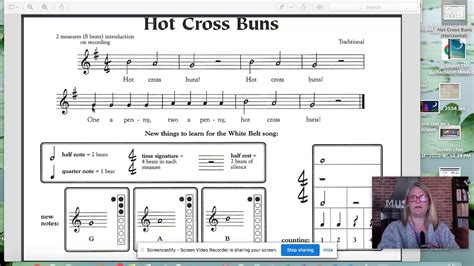 Hot Cross Buns Song With Recorder At Jamie Cartwright Blog