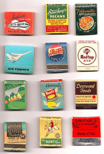 Vintage Matchbooks Matchbook Art Matchbook Vintage Packaging