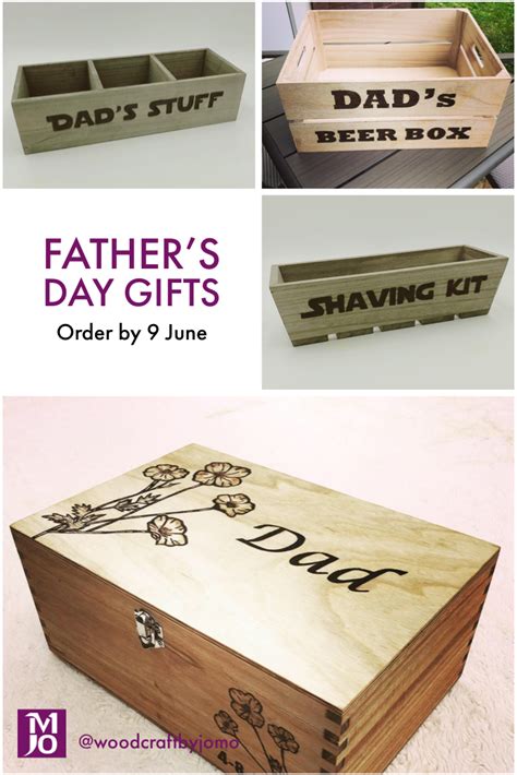 Personalised Wooden Father’s Day Ts Wooden Photo Box Unique Items Products Fathers Day Ts