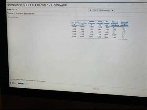 Solved Homework ASSESS Chapter 12 Homework Score 0 Of 1 Pt Chegg