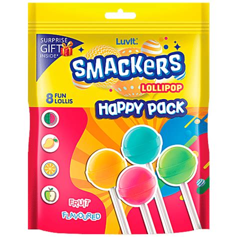 Buy Luvit Smackers Lollipop Fruit Flavoured Online At Best Price Of