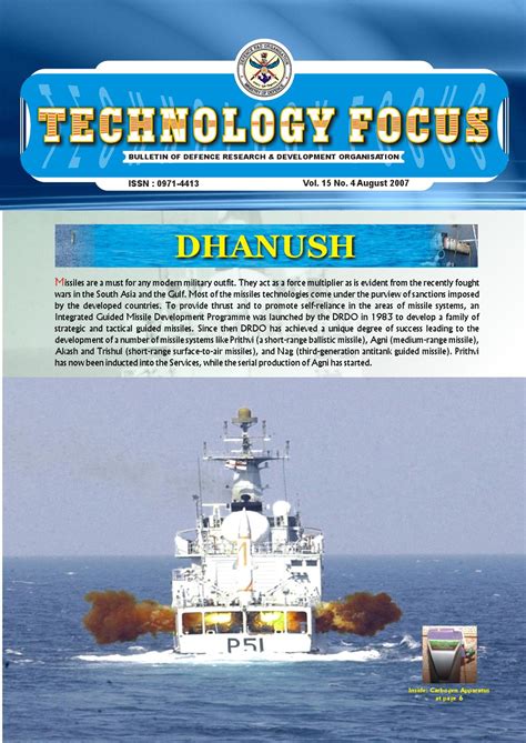 Dhanush missile by drdo01025 - Issuu