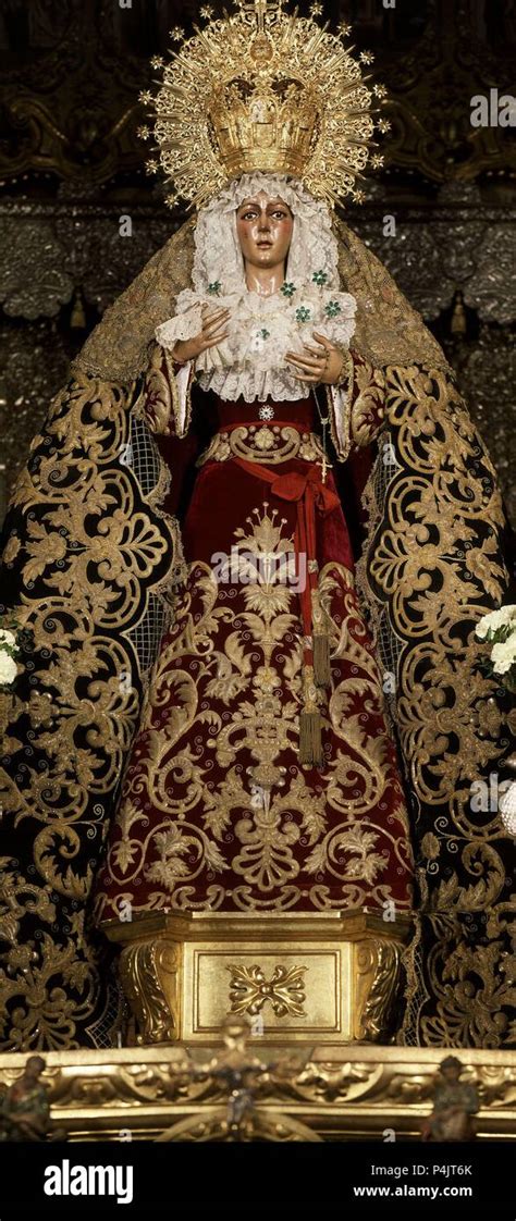 VIRGEN DE LA ESPERANZA MACARENA. Author: Luisa Roldán (1654-1704 ...