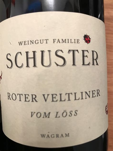 2021 Weingut Familie Schuster Roter Veltliner vom Löß Austria