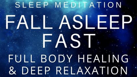 Heal While You Sleep Hr Deep Delta Sleep For Healing Guided