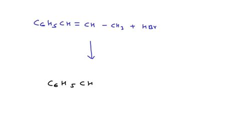 Solved Phenylpropene On Reaction With Hbr Gives As A Major Product