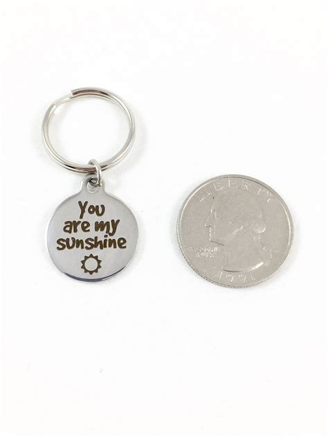 Keychain With Quote Keychain Special Keychain Cute Keychain Etsy