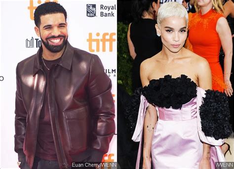 Drake And Zoe Kravitz Get Flirty At Golden Globes After Party Reki