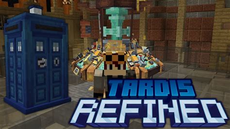 Tardis Refined Mod Showcase Full Tutorial Minecraft Java 1192