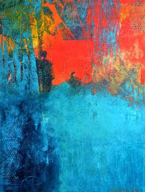 Filomena De Andrade Booth Bright New Day Original Abstract Painting