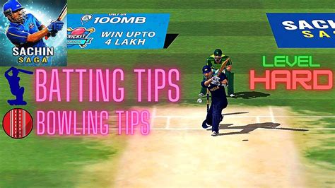 Sachin Saga Cricket Gameplay Batting Tricks Bowling Tricks Field