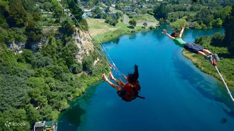 Taupo Bungee Jump And Extreme Swing Combo Experience New Zealand