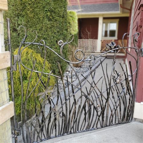 Wrought Iron Garden Gates, BG143 - Wrought Iron Art | Iron garden gates ...