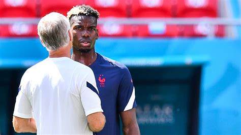 Equipe De France Deschamps Coman Et Rami Volent Au Secours De Pogba