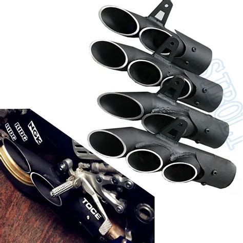 Universal Modified Motorcycle Exhaust Muffler Pipe For Yamaha R1 R6 R15 Fz1 Mt09 Toce Slip On