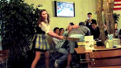 Hofbrauhaus Las Vegas Spanking Paddling Youtube