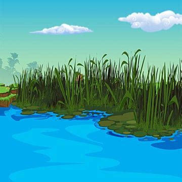 River Scenery Clipart PNG Images Natural Scenery Small Rivers And