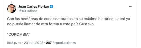 Cokombia Las Redes Arden Con El Error De Petro En Su Cuenta De X Infobae