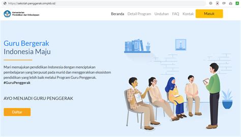 Registrasi Calon Guru Penggerak 2021