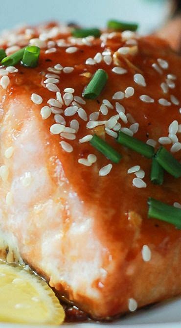 Easy Skinny Hoisin Honey Glazed Salmon Recipe Ready In 25 Minutes Recipe Honey Glazed