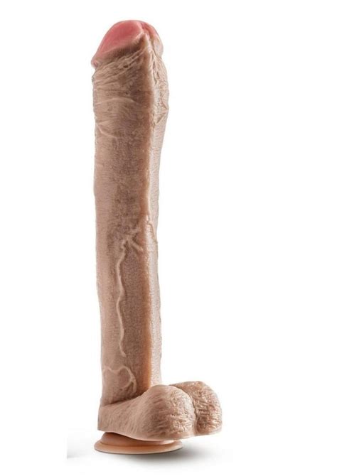 Buy Dr Skin Mr Ed Dildo With Balls And Suction Cup 13in Vanilla