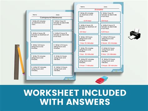 Compound Measures Interactive Gcse Maths Lesson With Printable