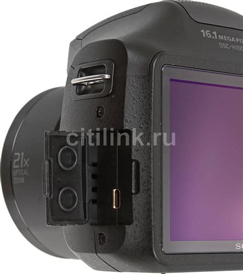 Цифровой фотоаппарат Sony Cyber-shot DSC-H100, черный - купить в ...