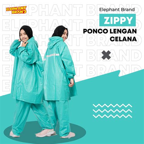 Jual Elephant Brand Jas Hujan Zippy Shopee Indonesia