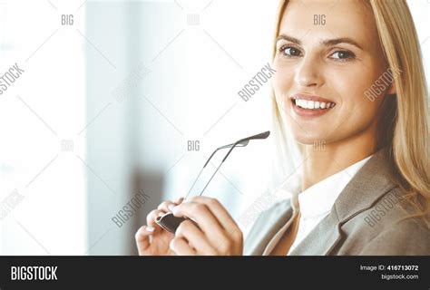Sexy Blonde Business Image Photo Free Trial Bigstock