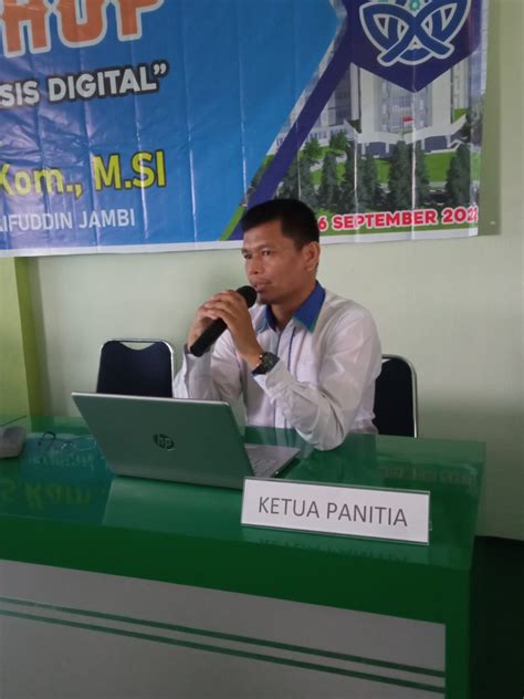 Fah Uin Jambi Gelar Workshop Pengajaran Berbasis Online