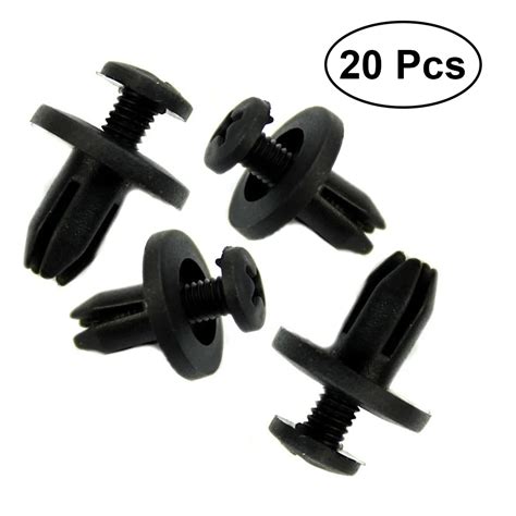 20pcs Car Push Retainer Auto Fender Bumper Push Pin Rivet Trim Clip For