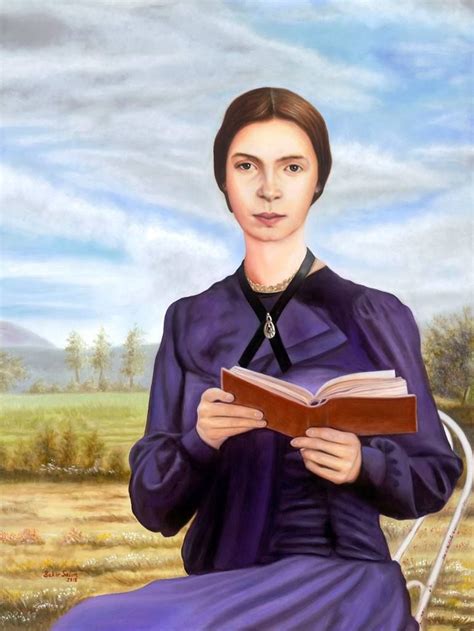 Emily Dickinson S Exclusive Portrait Comes W Frame Painting