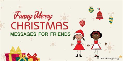 Funny Christmas Messages For Friends