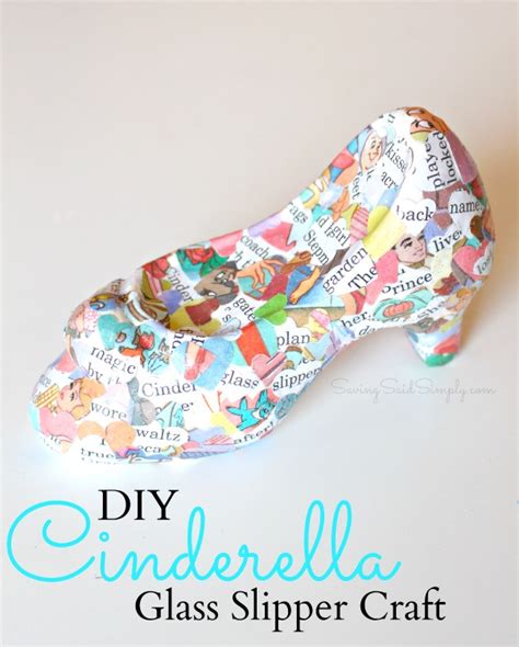 Diy Cinderella Craft Glass Slipper Raising Whasians