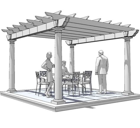 Pergola Plans Enhancing Your Landscape A Stunning And Durable Pergola