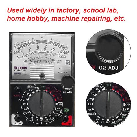 YX-360TRN MINI Analog Multimeter - Universal Meter Pointer