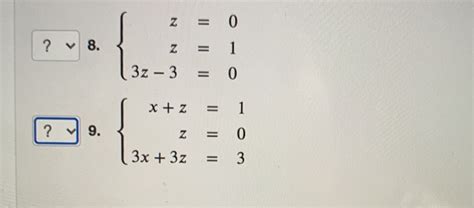 Solved Match Each System Of Linear Equations With The Graph Chegg